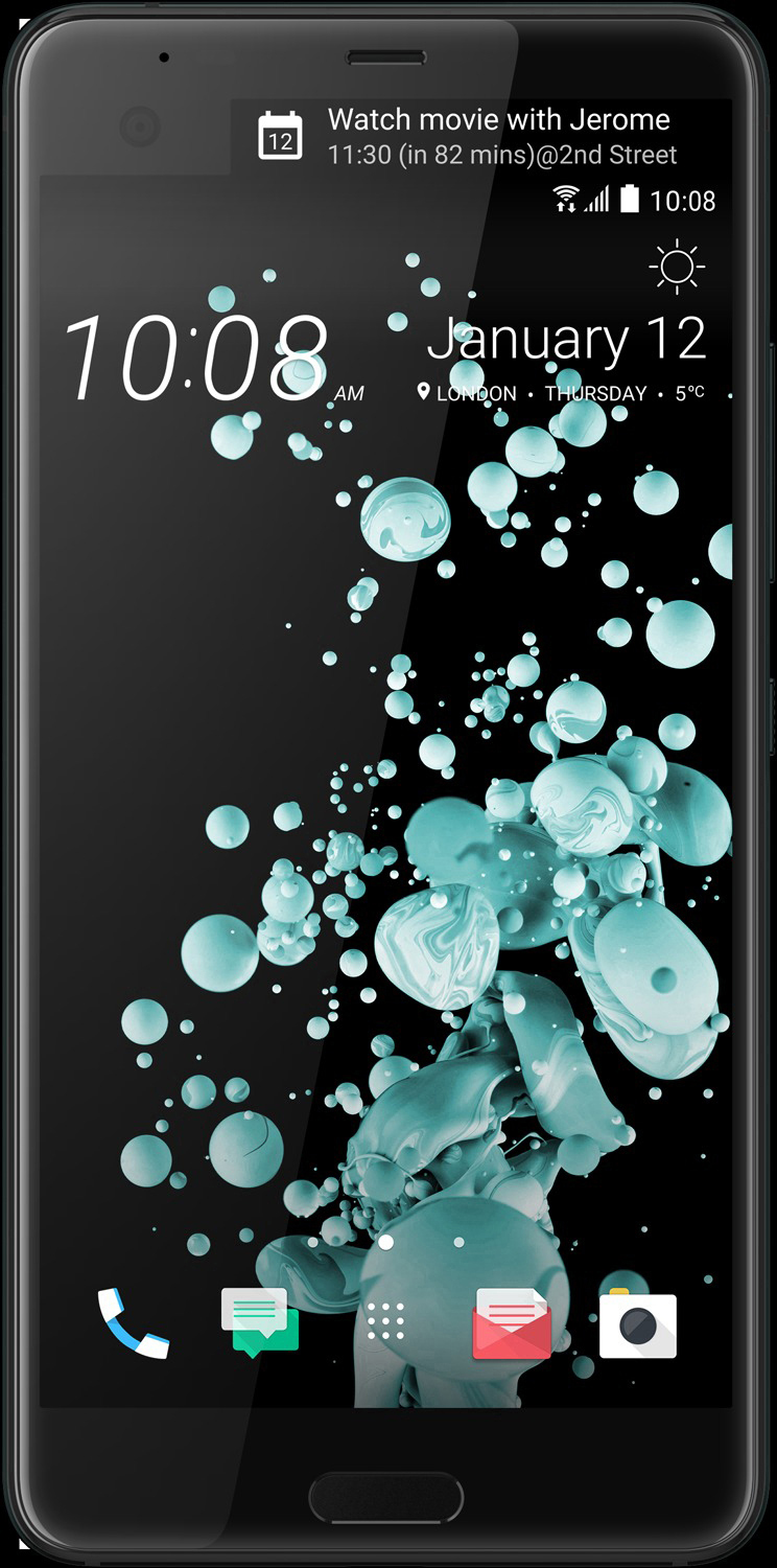 HTC U Ultra 64 GB Brilliant Black