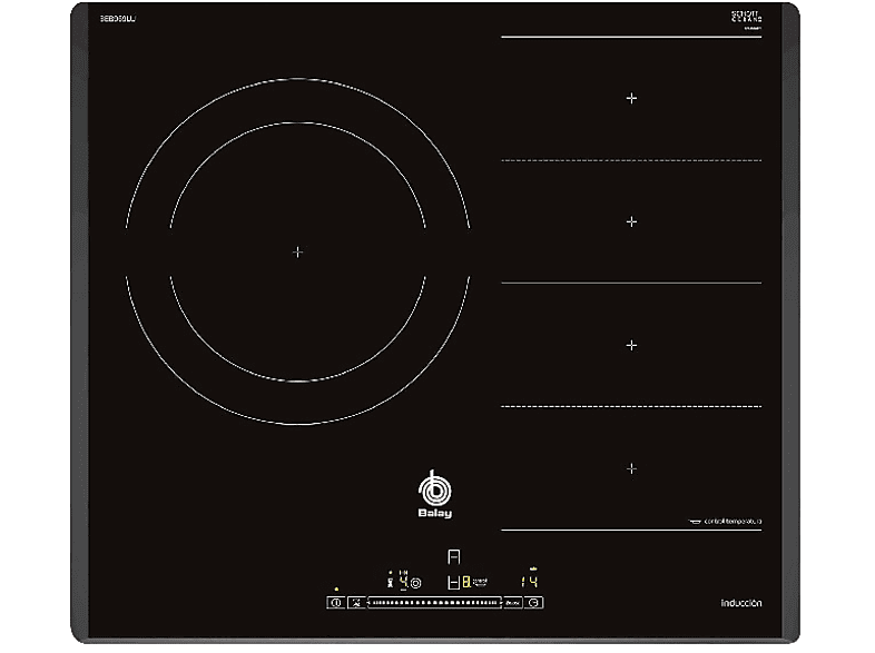 Balay 3EB950M. Placa inducción biselada 4 zonas 