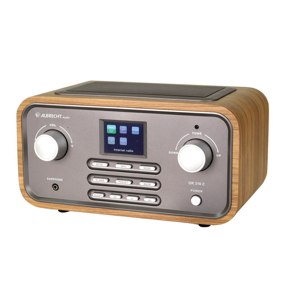 FM, Internetradio, DR ALBRECHT Internet C Radio, DAB+, Braun Digital, 316