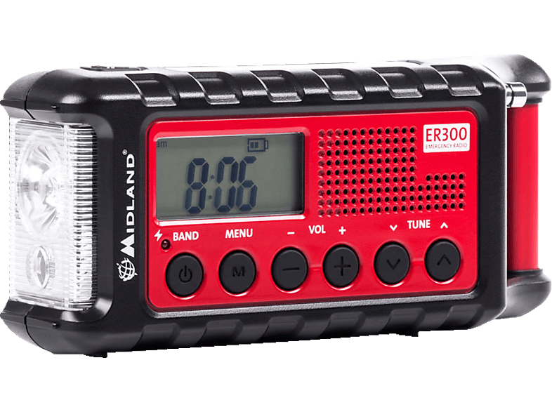 MIDLAND ER300 Outdoor Kurbel Radio online kaufen MediaMarkt