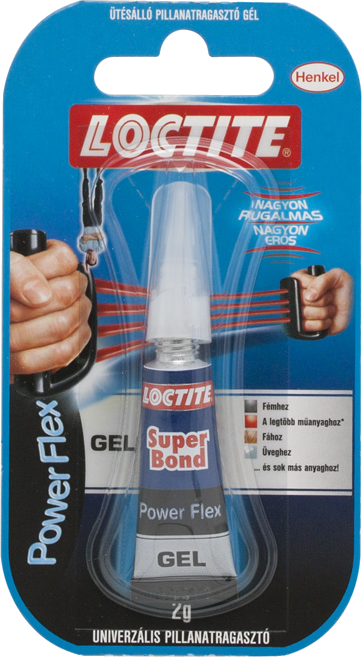LOCTITE H1409565 Univerzális Ütésálló Pillanatragasztó, 2g 