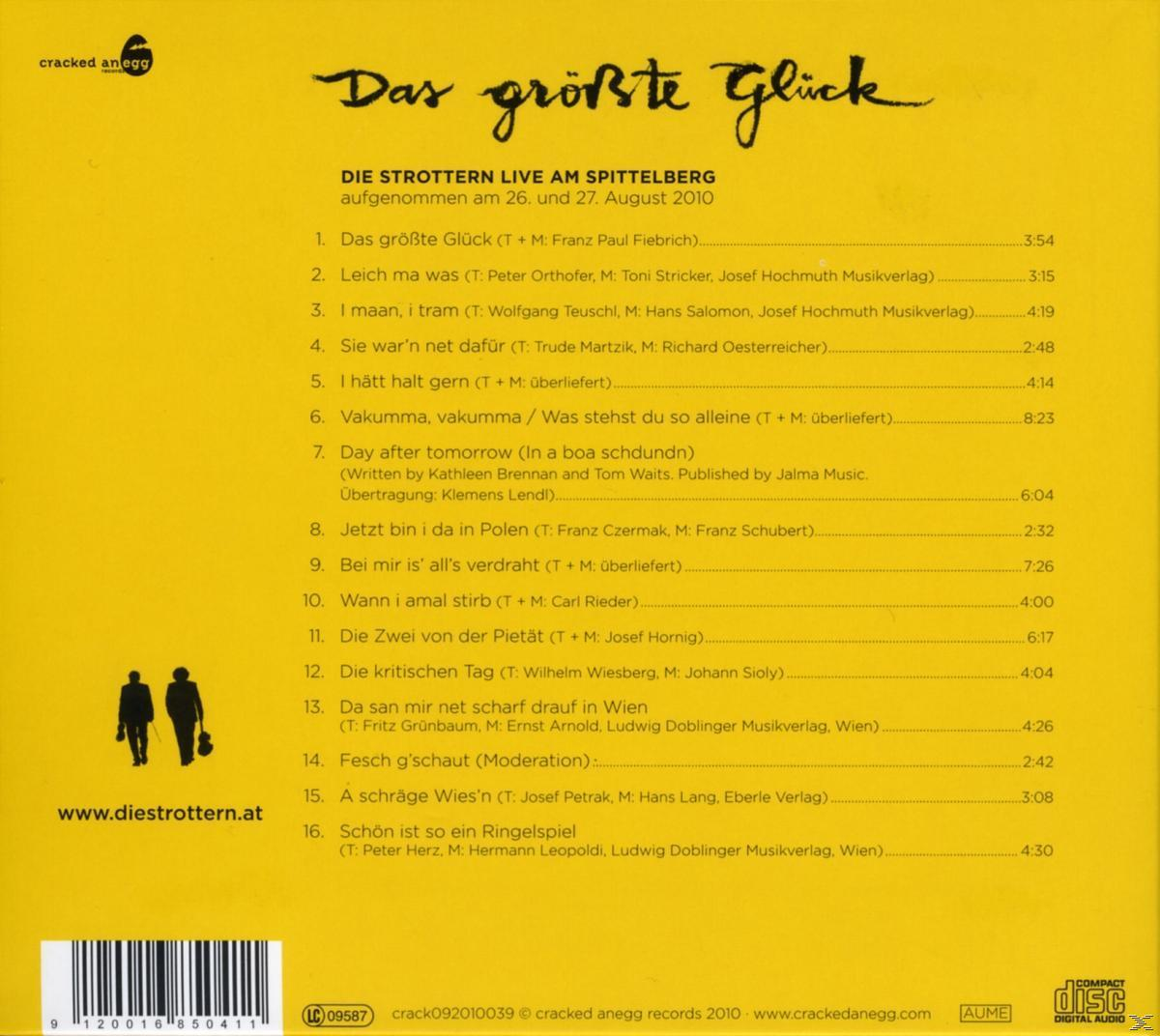 Die Strottern - Das Grösste Glück  - (CD)