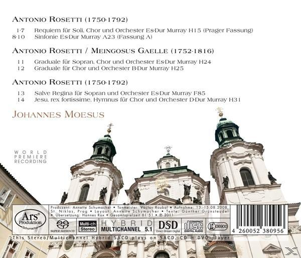 VARIOUS - Requiem For Mozart - Geistliche Werke [Hybrid Sacd]  - (SACD Hybrid)