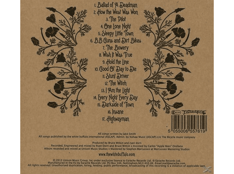 Thumbnail - The White Buffalo - Once Upon A Time In West (Deluxe Edition) (CD)