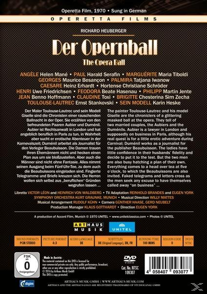 Helen Mane, Harald Serafin - - (DVD) Der Opernball