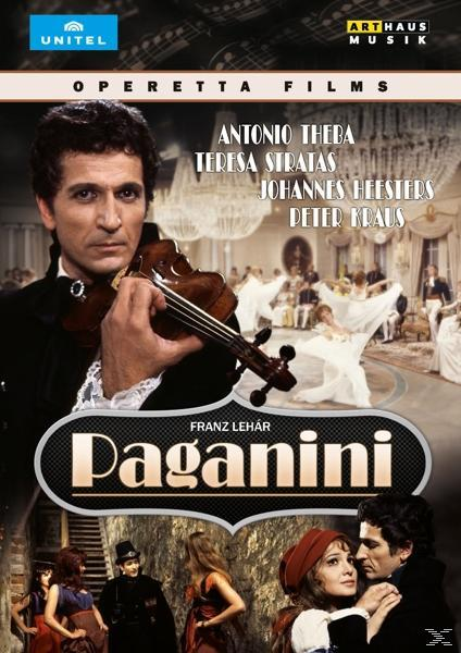 Antonio Theba, Teresa Stratas, Johannes Heesters, Peter Kraus - Paganini  - (DVD)