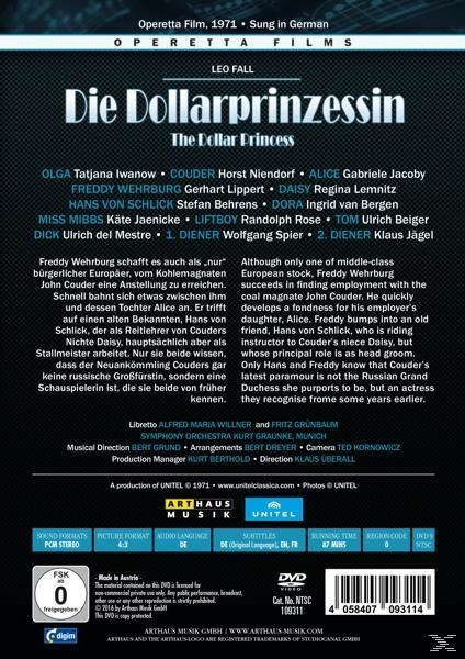 Iwanow/Niendorf/Jacoby/+ - Die Dollarprinzessin  - (DVD)