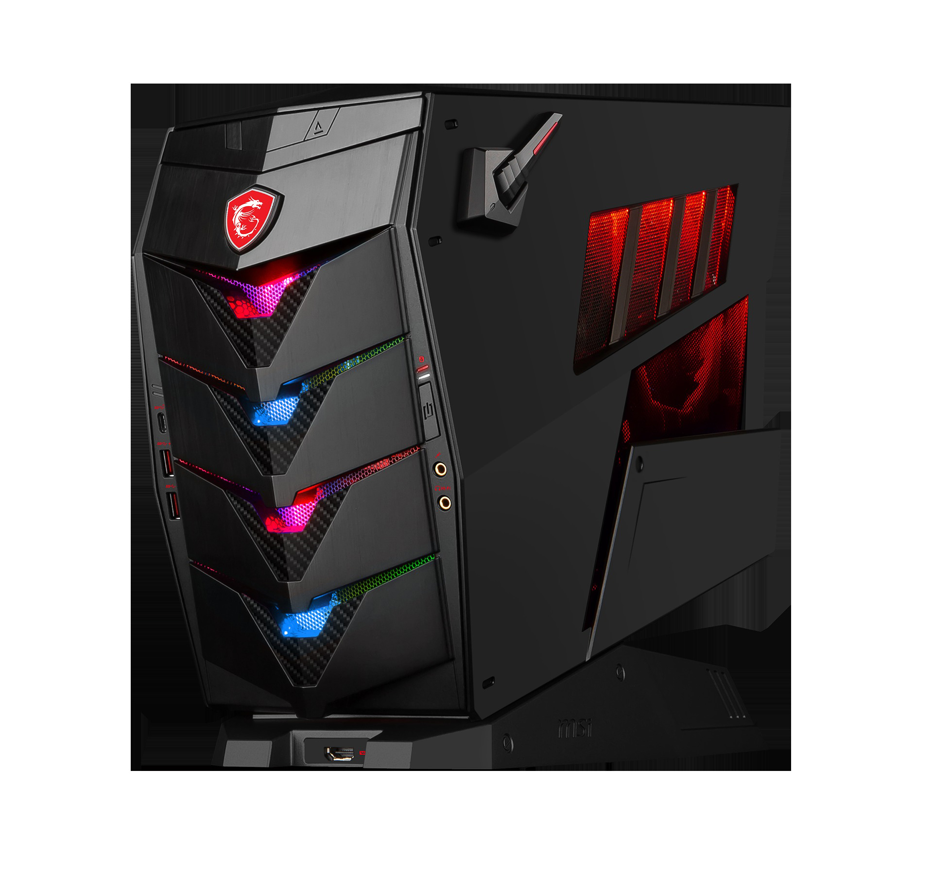 MSI Aegis X3 VR7RE-005DE - Intel® Core™ i7 i7-7700K - 16 GB - 256 GB - NVIDIA GeForce® GTX 1080 - Windows 10 Home (64 Bit)