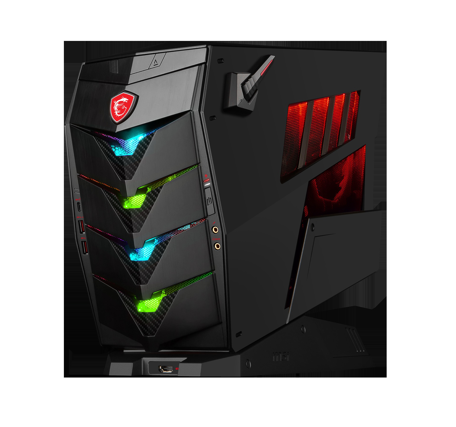 MSI Aegis X3 VR7RE-005DE - Intel® Core™ i7 i7-7700K - 16 GB - 256 GB - NVIDIA GeForce® GTX 1080 - Windows 10 Home (64 Bit)