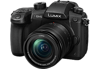 PANASONIC Panasonic LUMIX G DC-GH5 + LUMIX G VARIO 12-60 mm - System Camera - 20.3 MP - Nero - Fotocamera Nero
