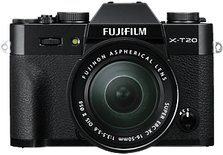FUJIFILM Systemkamera X-T20 mit Objektiv XF 18-55mm 2.8-4.0 R LM OIS, schwarz