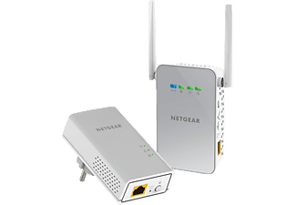 NETGEAR NETGEAR Powerline PLW100 - Powerline W-Lan Access Point (Grigio)