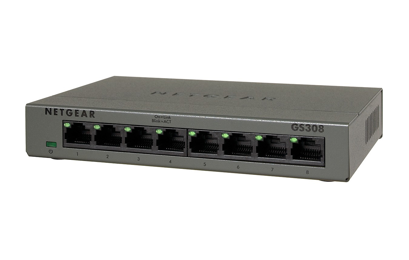 NETGEAR GS308 8-Port Switch  Switch 8
