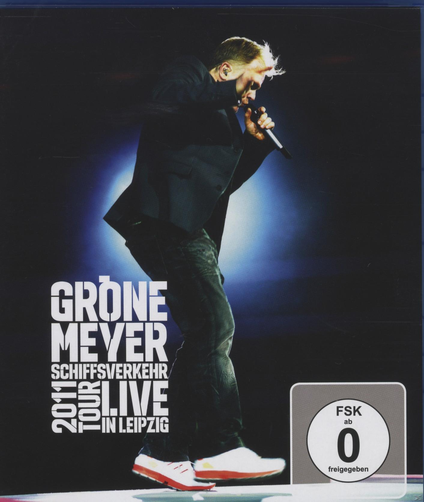 DVD-Cover: Grönemeyer auf der Bühne, singt in ein Mikrofon.