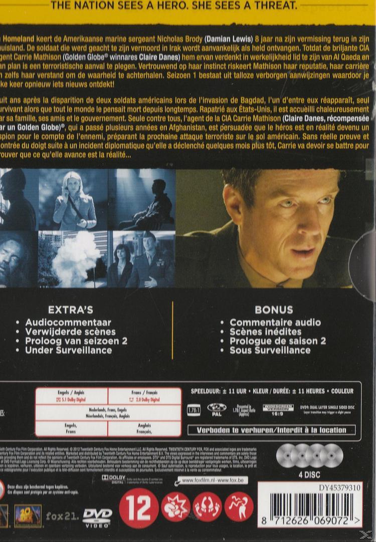 Homeland Saison 1 Série TV