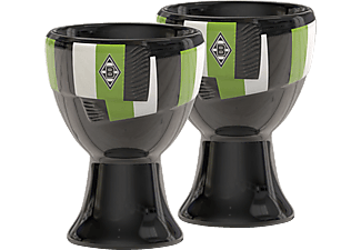2er Set EIERBECHER  BORUSSIA MÖNCHENGLADBACH NEU 