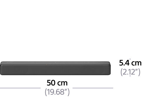 SONY HT-MT300, Soundbar, Schwarz