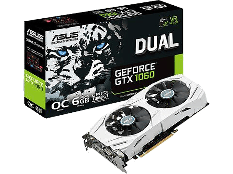 ASUS Dual Geforce® Gtx 1060 Oc Edition 6Gb Gddr5 192Bıt Dvı 2Hdmı
