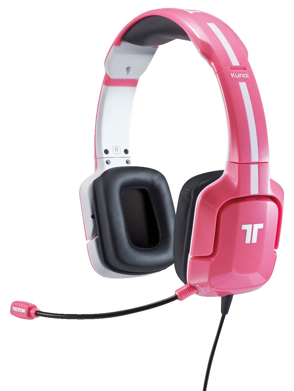 MAD CATZ Tritton Kunai Universales Stereo Headset für Xbox 360. PS3, PSV, WiiU und Mobile, On-ear Gaming Headset Pink