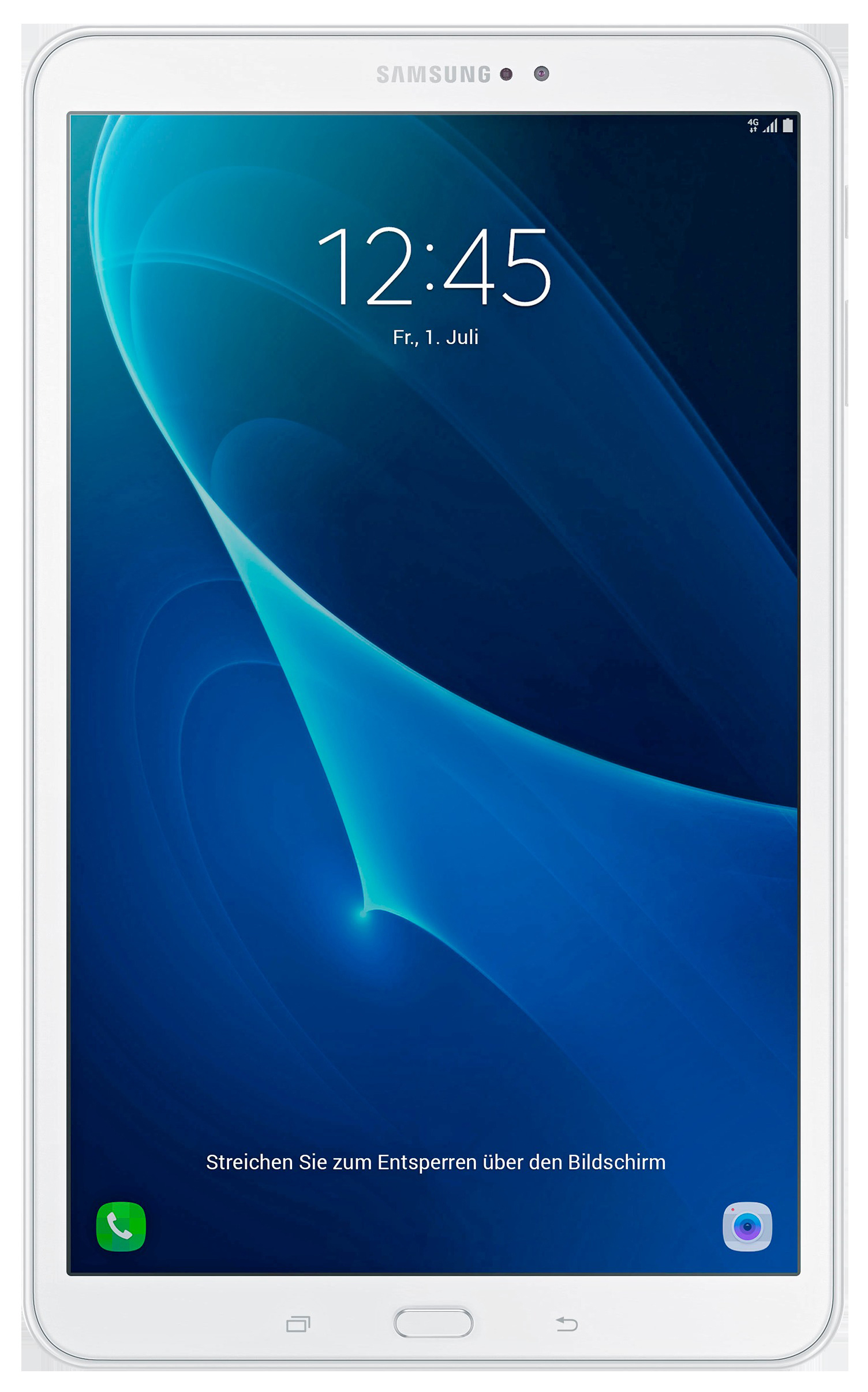 SAMSUNG Galaxy TAB A, Tablet, 16 GB, 10,1 Zoll, Weiß