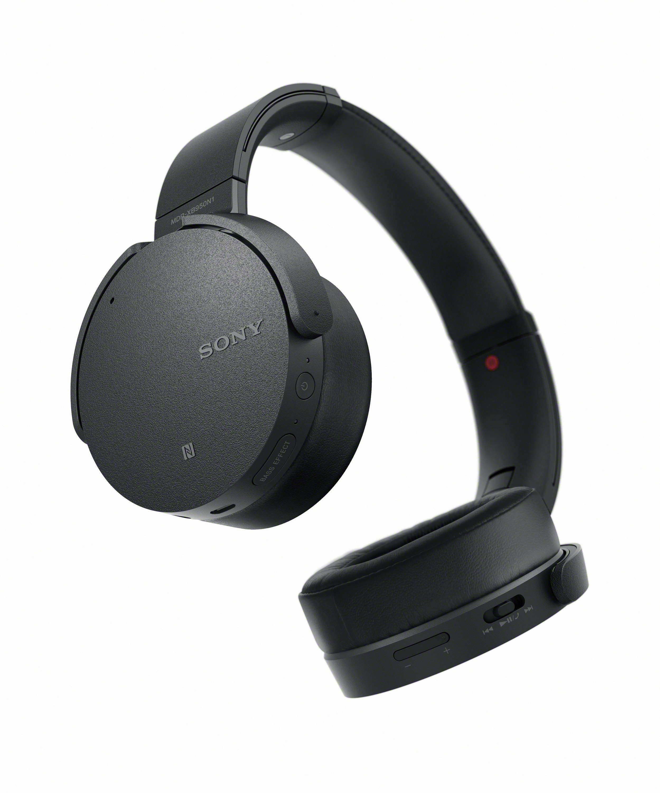 SONY MDR-XB950N1, Over-ear Kopfhörer Bluetooth Schwarz