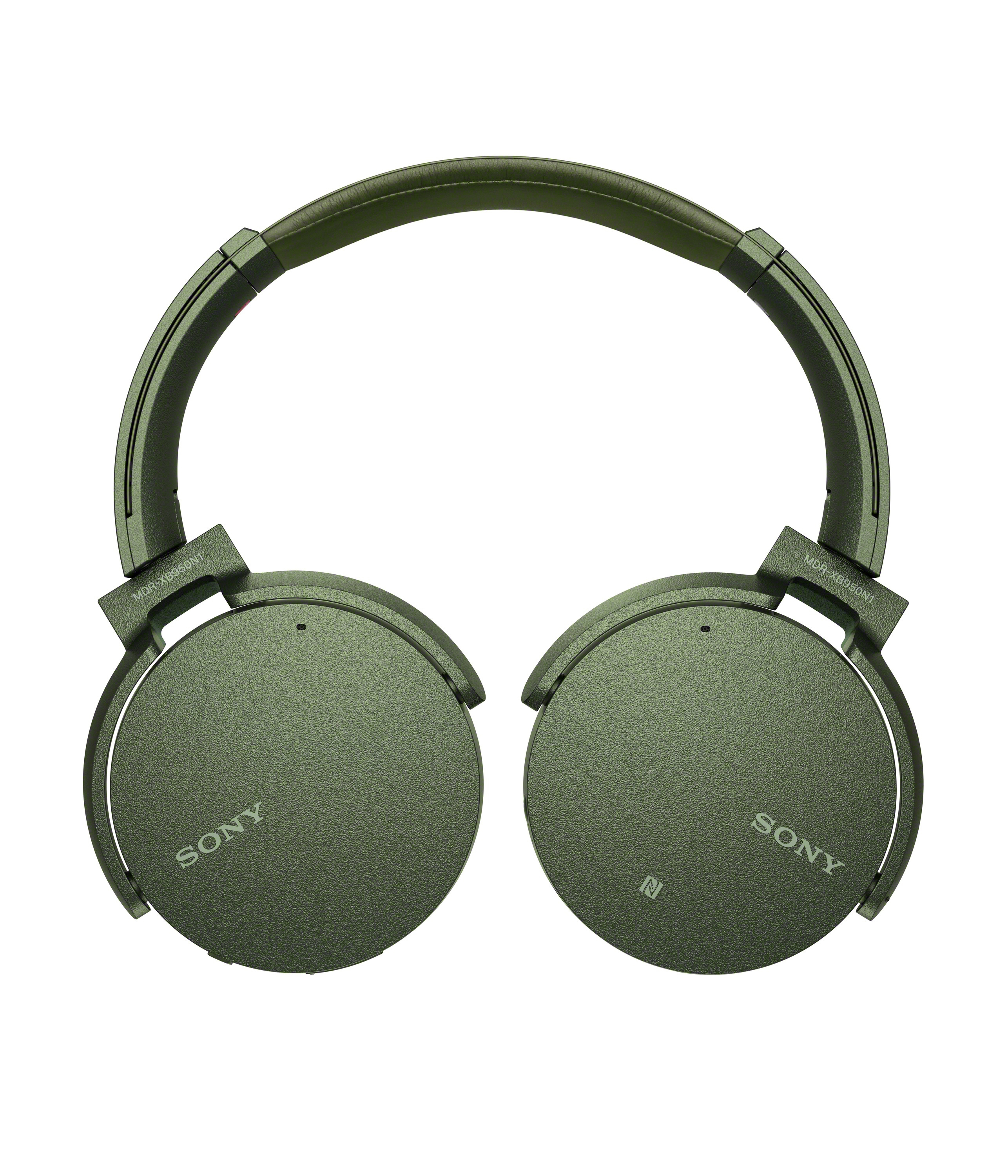 SONY MDR-XB950N1, Over-ear Kopfhörer Bluetooth Grün