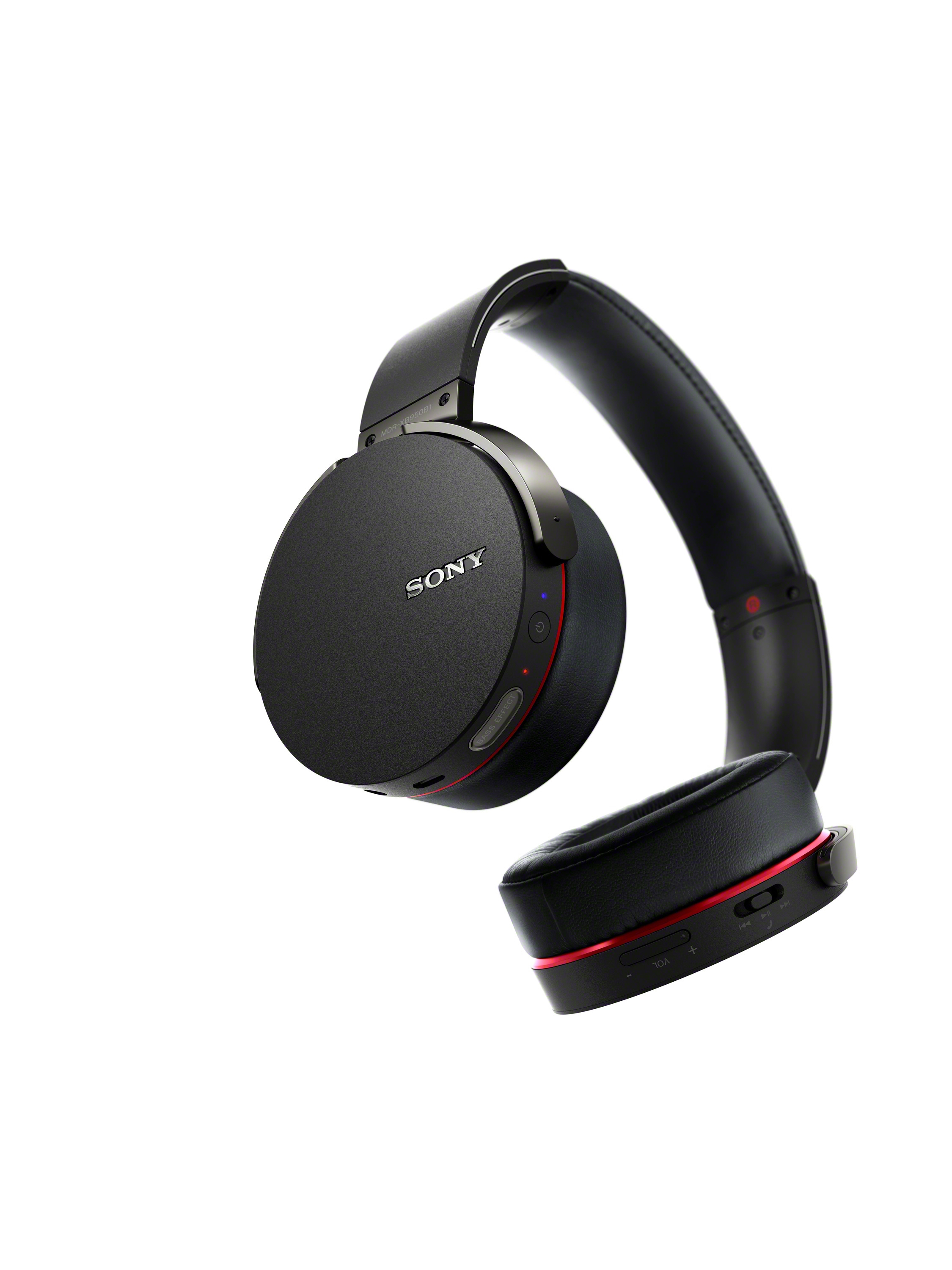 SONY MDR-XB950B1, Over-ear Kopfhörer Bluetooth Schwarz