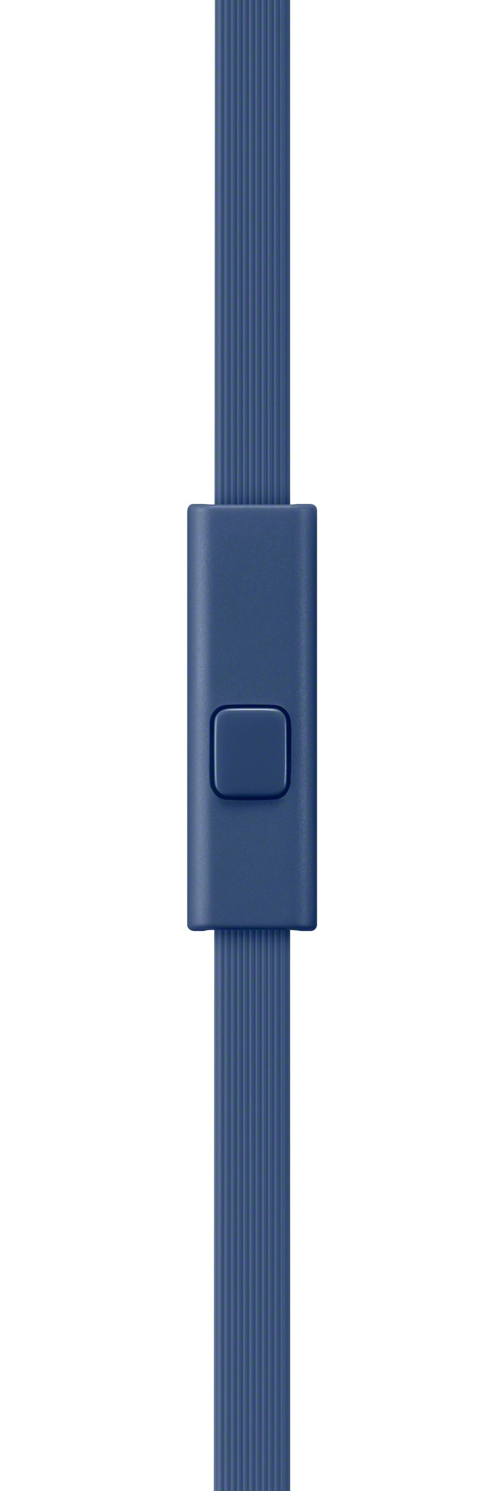 SONY MDR-XB550AP, On-ear Kopfhörer Blau