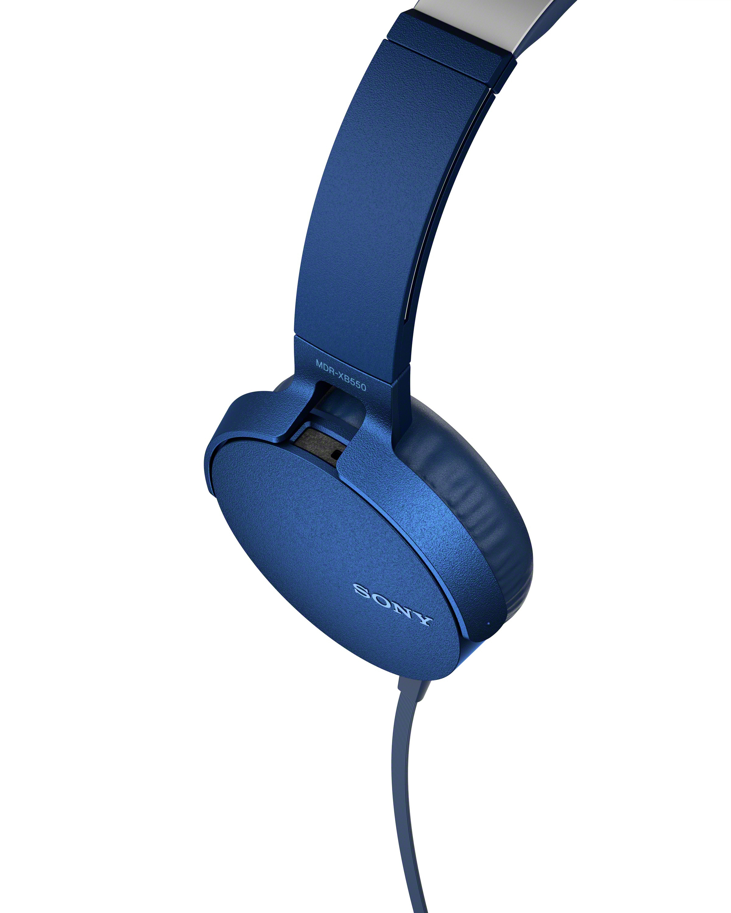 SONY MDR-XB550AP, On-ear Blau Kopfhörer