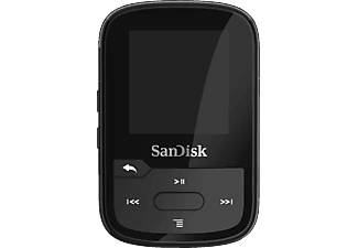 SANDISK Clip Sport Plus Mp3-Player (16 GB, Schwarz) Mp3-Player 16 in ...