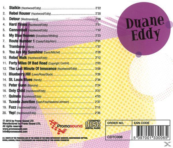 & Century Duane - (CD) - Eddy Rock Twentieth Roll Artists