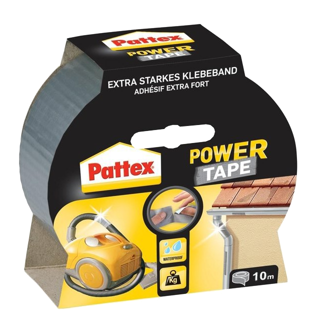 PATTEX H1677379 - Ragasztószalag, 10 m, ezüst