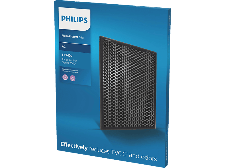 Philips Aktivkohlefilter FY2420/30 für Luftreiniger AC2882/10 und AC2887/10