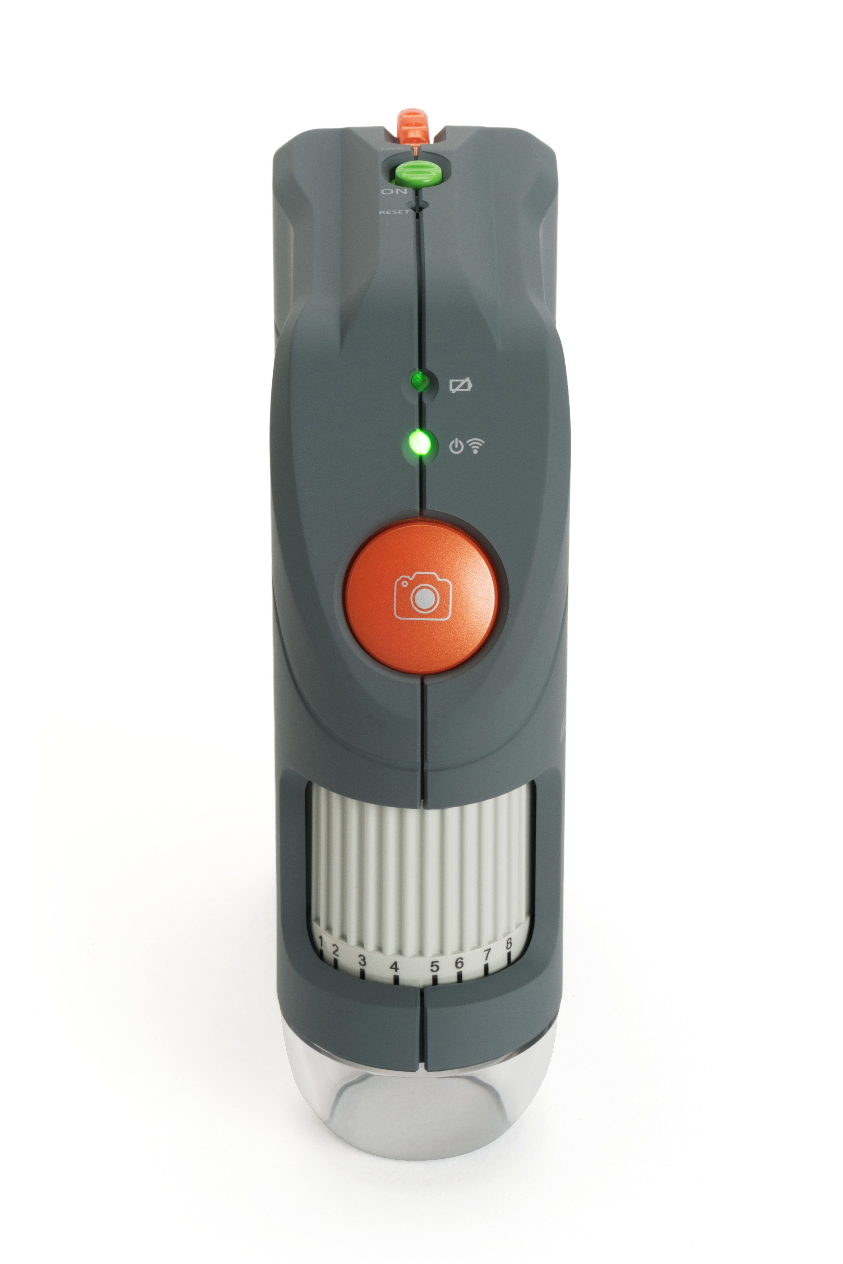 CELESTRON 822533 Micro-Fi Handheld, Mikroskop mit Wifi, Grau