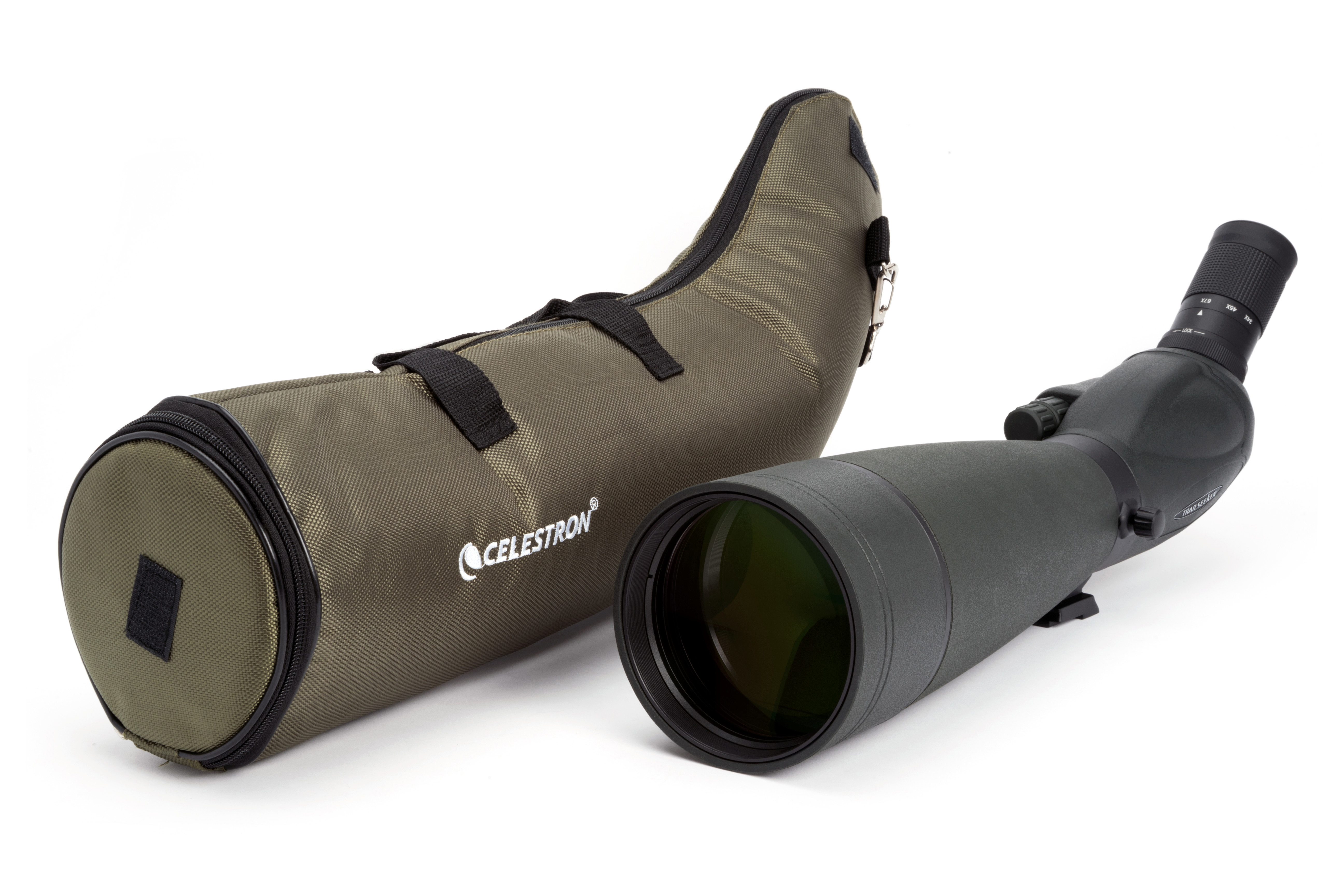 CELESTRON 821499 TrailSeeker Straight 22-67 x, 100 mm, Spektiv