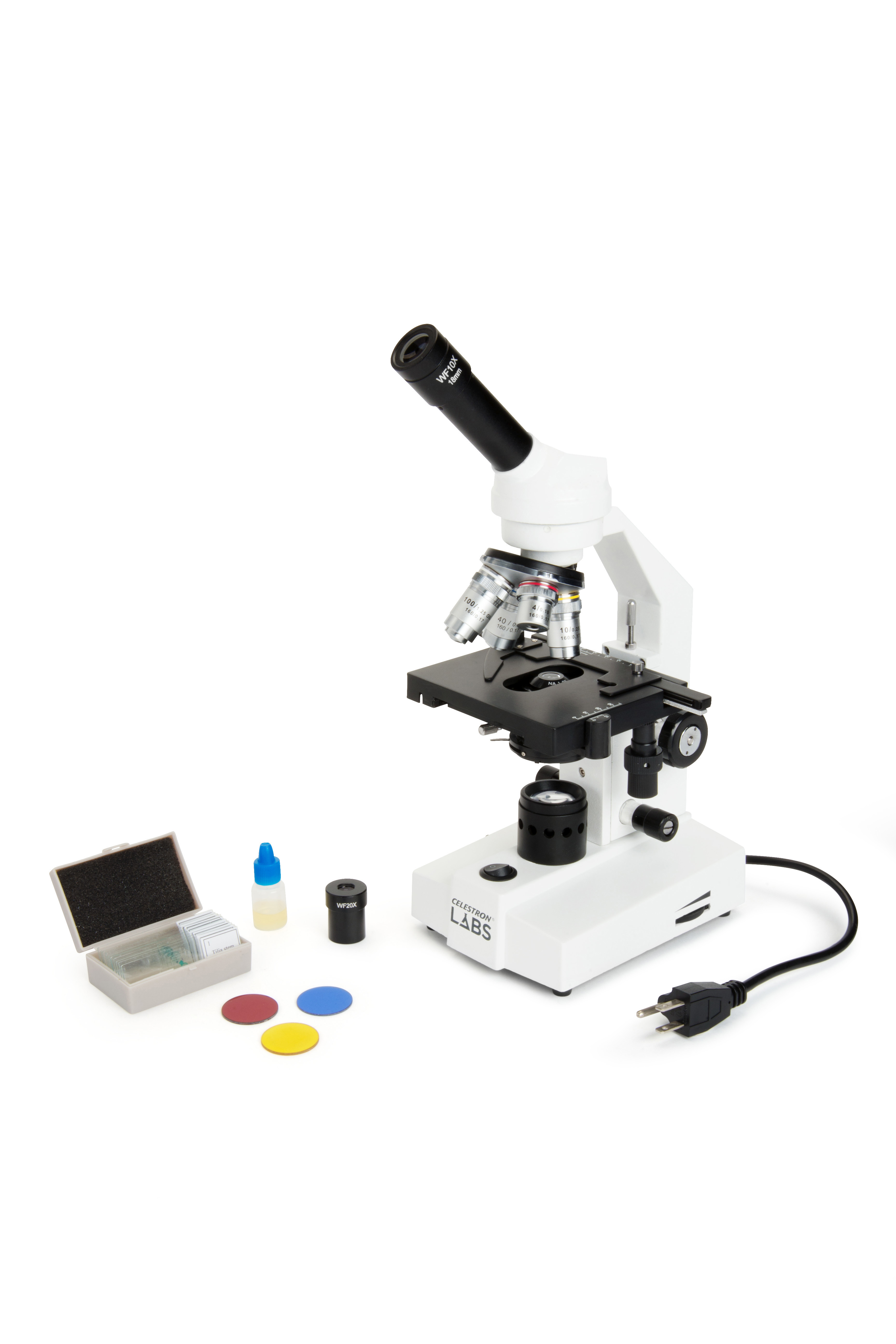 CELESTRON 822544 Labs CM2000CF, Mikroskop, Weiß