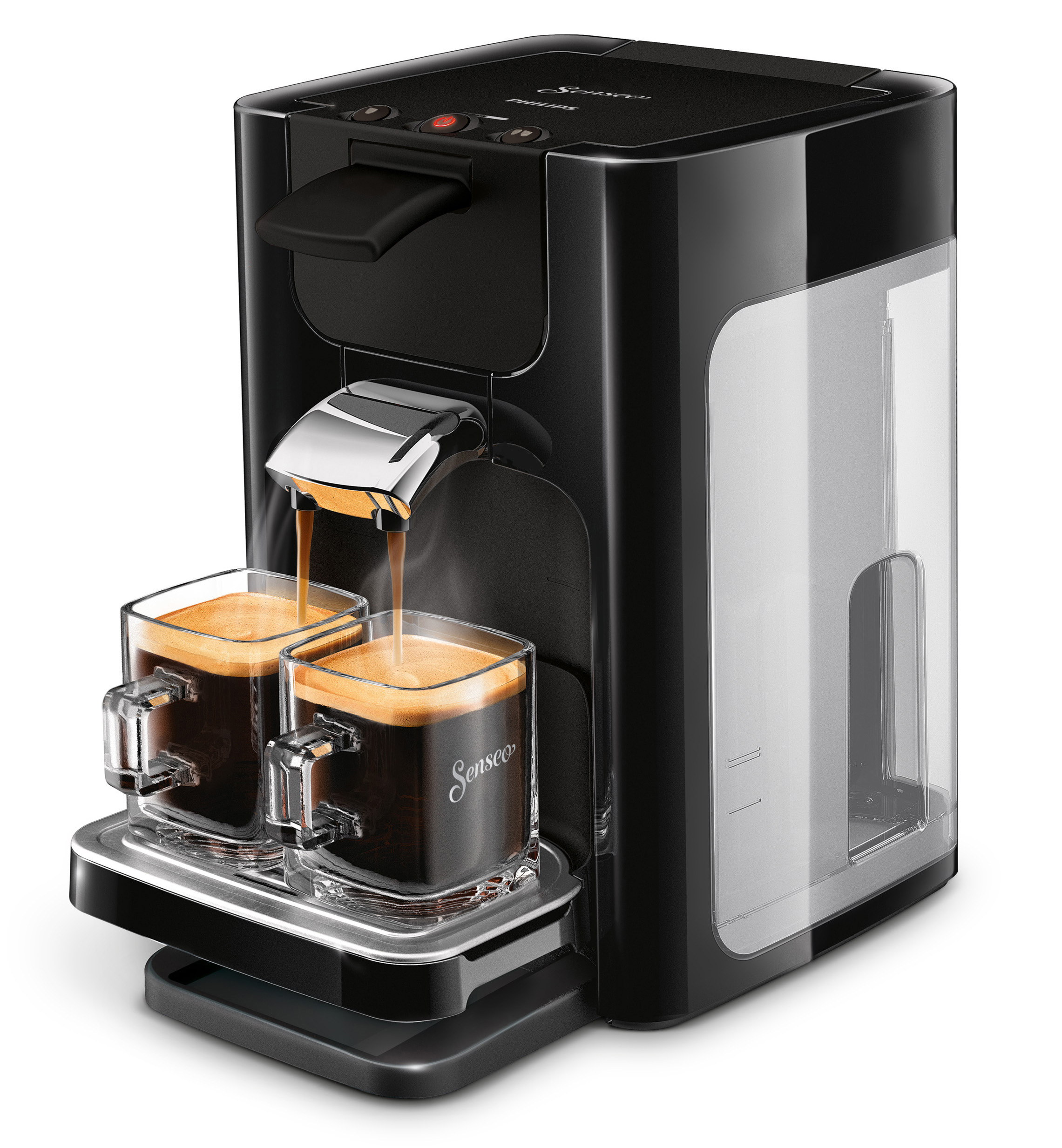 PHILIPS HD7865/60 SENSEO® Quadrante Kaffeepadmaschie, Klavierlackschwarz