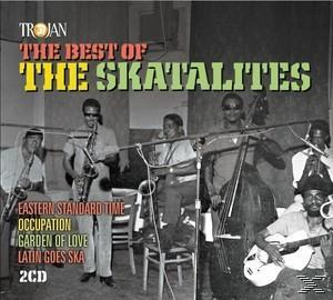 Albumcover für 'The Best of The Skatalites'. Zeigt eine Band, die Instrumente in einem Schwarz-Weiß-Foto spielt.