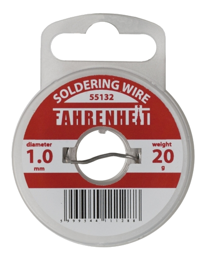 FAHRENHEIT 55132 Forrasztóón 1mm, 20g