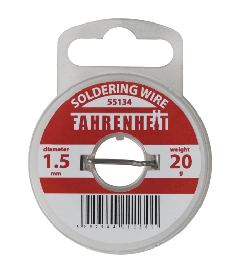 FAHRENHEIT 55134 Forrasztóón 1.5mm, 20g