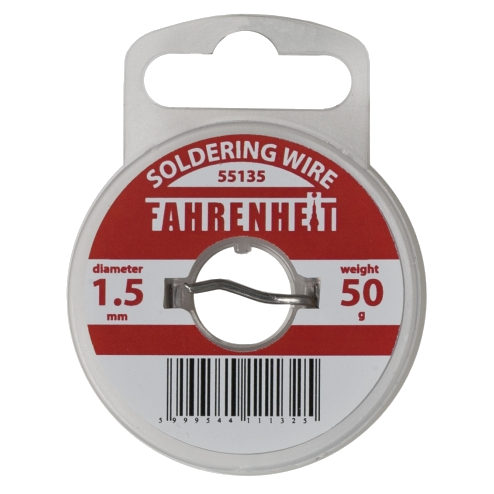 FAHRENHEIT 55135 Forrasztóón 1.5mm, 50g