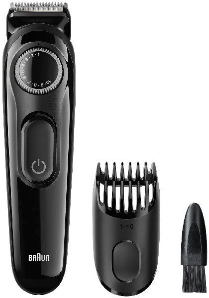 Barbero - Braun BT3020, Inalámbrico, 20 longitudes de corte, Indicador LED