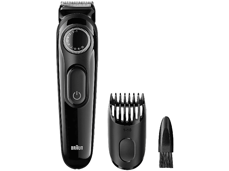 Barbero - Braun BT3020, Inalámbrico, 20 longitudes de corte, Indicador LED