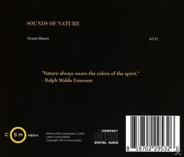 Relaxing Sounds Of Nature - Ocean Waves  - (CD)