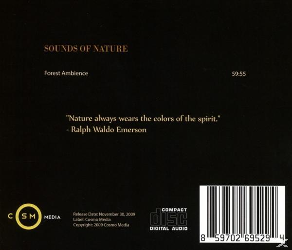 Relaxing Sounds Of Nature - Forest Ambience  - (CD)