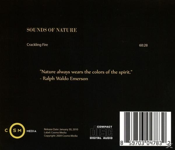Relaxing Sounds Of Nature - Crackling Fire  - (CD)