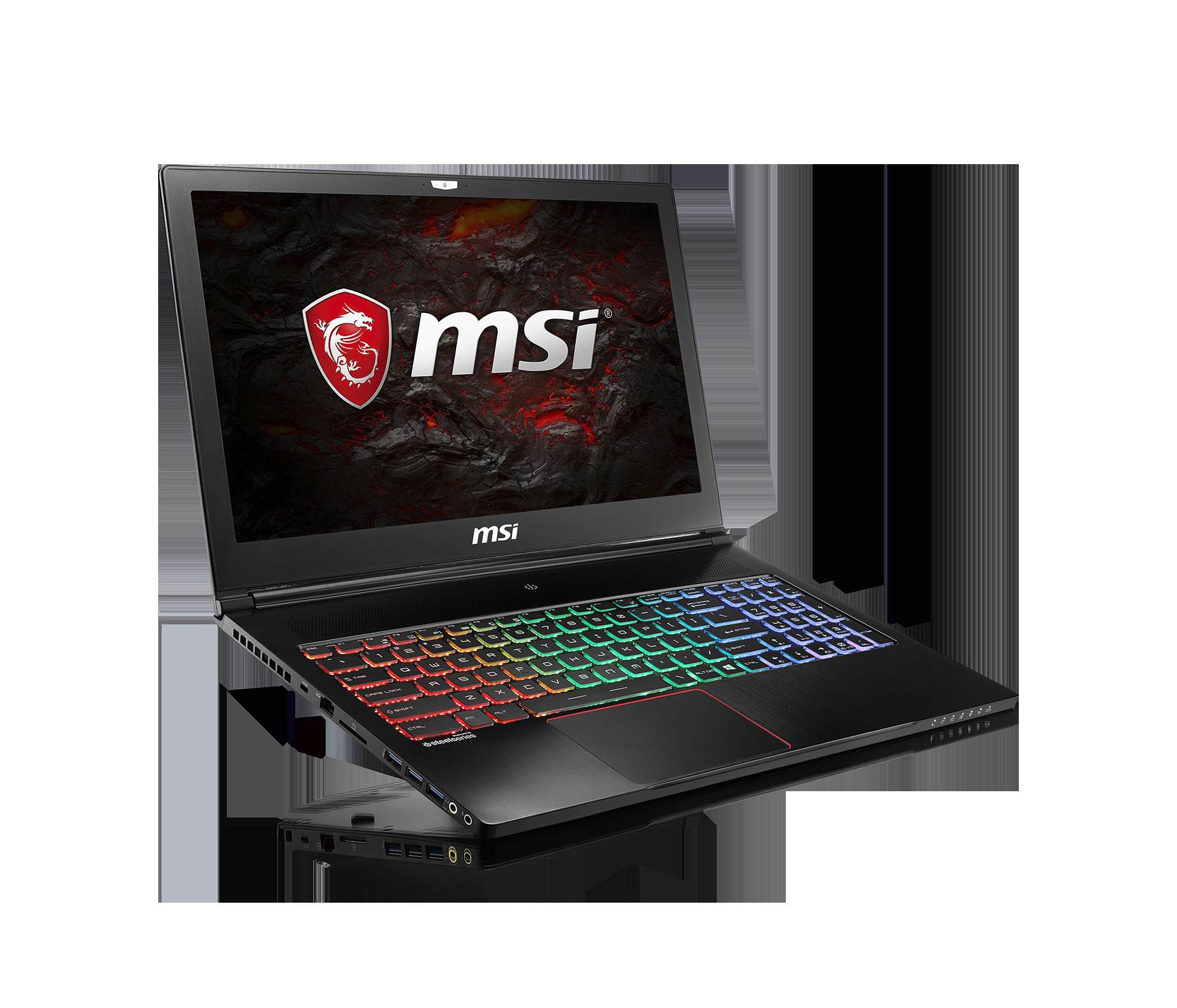 MSI GS63VR 7RG-006DE Stealth Pro - 15,6 Zoll - Intel® Core™ i7 i7-7700HQ - 16 GB - 256 GB - NVIDIA GeForce® GTX 1070 - Windows 10 Home (64 Bit)