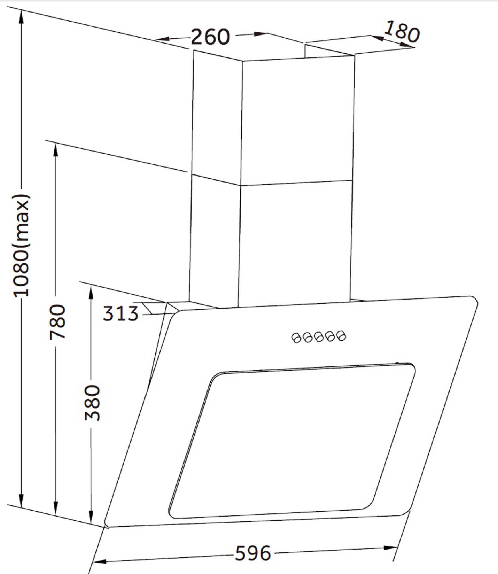 RESPEKTA KB270ESSCGKE Küchenblock mit Elektrogeräten