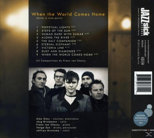 Franz Von Quintet Chossy - When The World Comes Home  - (CD)
