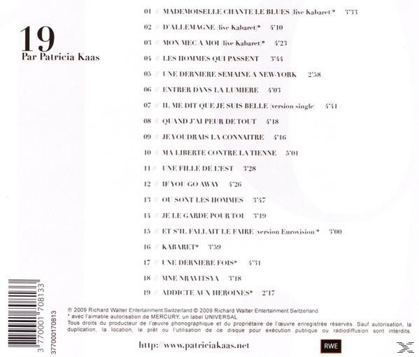 Patricia Kaas - 19  - (CD)
